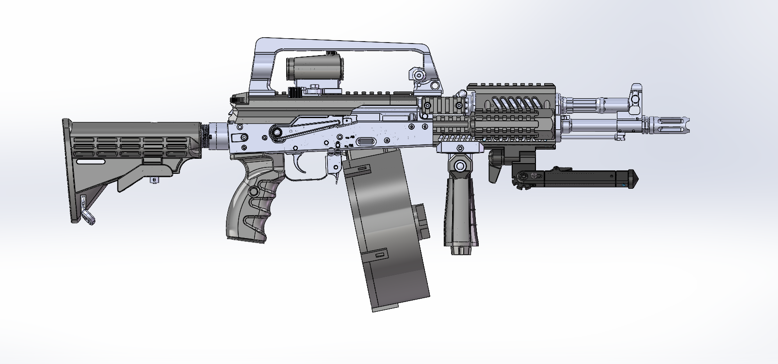 AK105建模模型